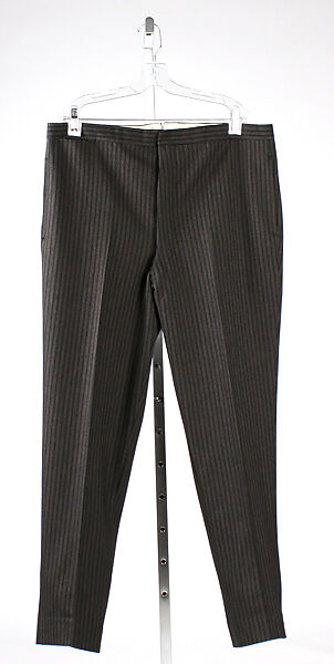 Morning suit, wool, silk, American