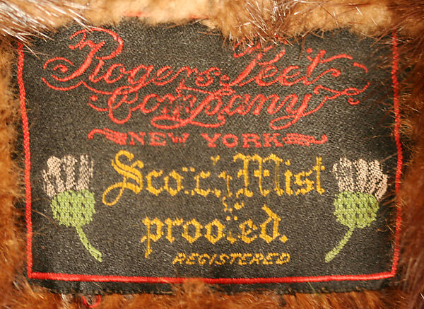Overcoat, wool, fur, American