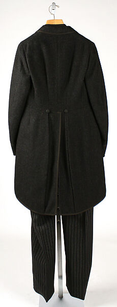 Morning suit, wool, American