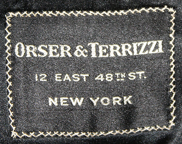 Tail coat, Orser &amp; Terrizzi (American), wool, silk, American