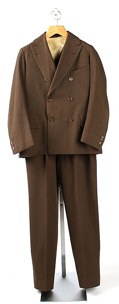 Suit, Orser &amp; Terrizzi (American), wool, American 