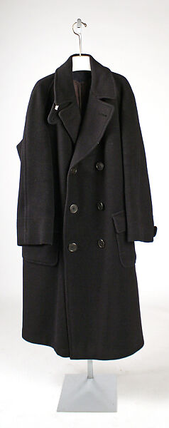 Overcoat, Burberry (British, founded 1856), wool, British 