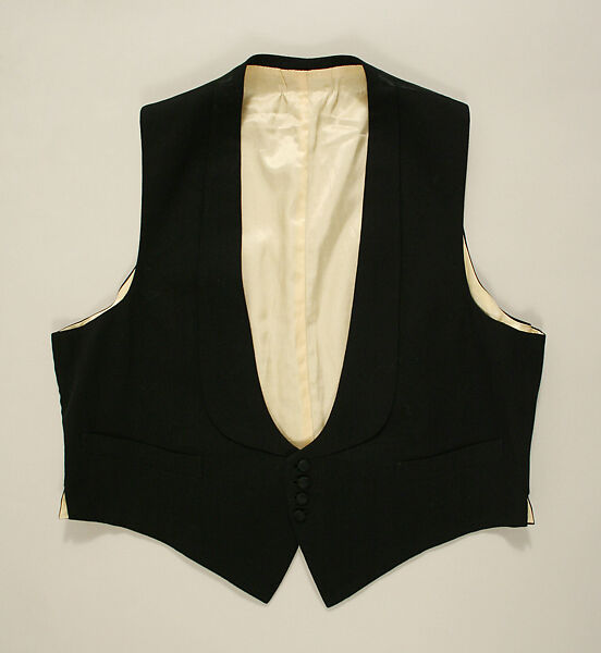 Tuxedo, wool, silk, British