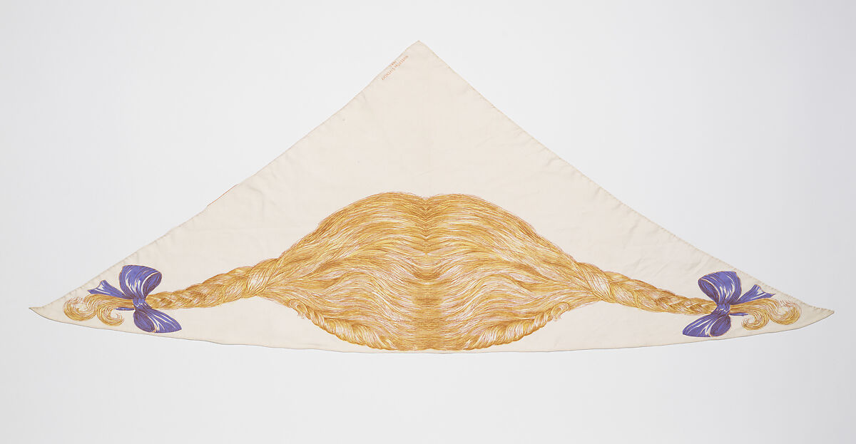 Scarf, House of Givenchy (French, founded 1952), silk, French 