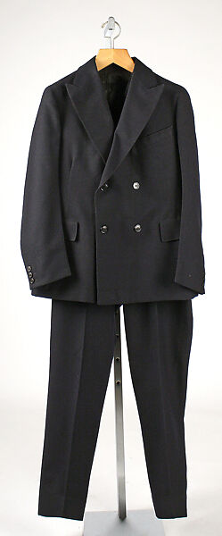 Suit, wool, American 