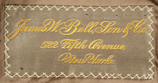 Suit, wool, American