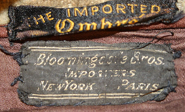 Bathrobe, Bloomingdale Brothers Inc. (American, founded 1872), cotton, silk, American