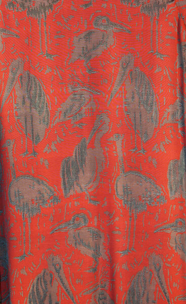 Dressing gown, silk, American