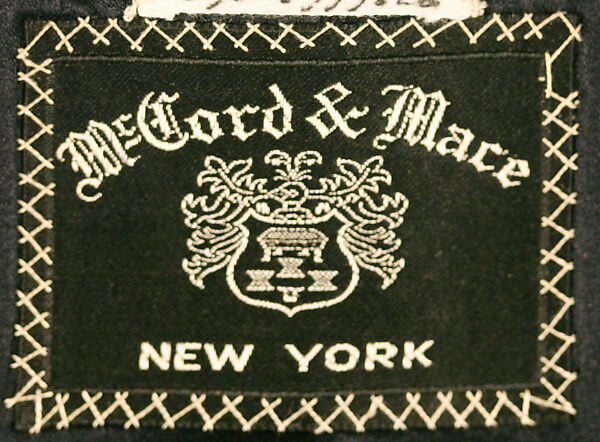 Ensemble, wool, silk, American