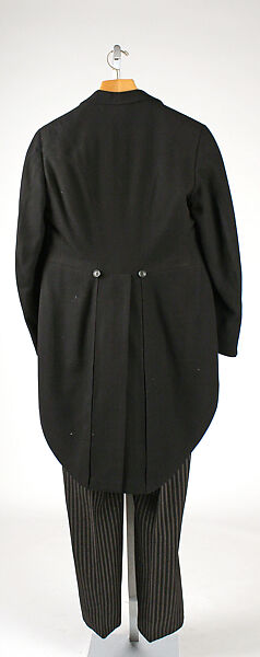 Morning suit, wool, American