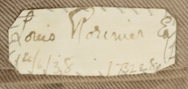 Morning suit, wool, American