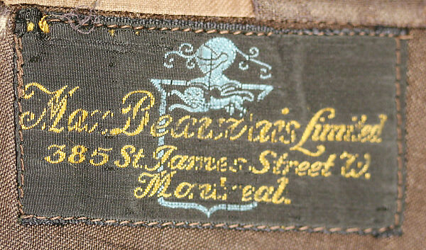 Suit, wool, Canadian