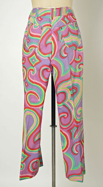 Trousers, synthetic fiber, American or European