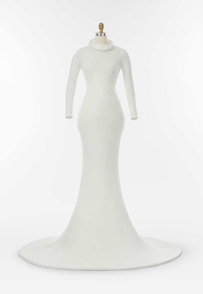 "Pregnancy", Georgina Godley (British, born 1955), (a) cotton, lycra, polyester, (b) cotton, lycra, polyurethane, polyester, cotton, elastane, British