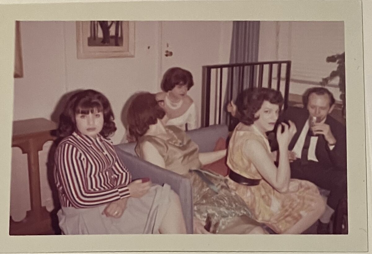 [Susanna, Gail and friends at Gail's aka Mole Hole], Unknown, Chromogenic print