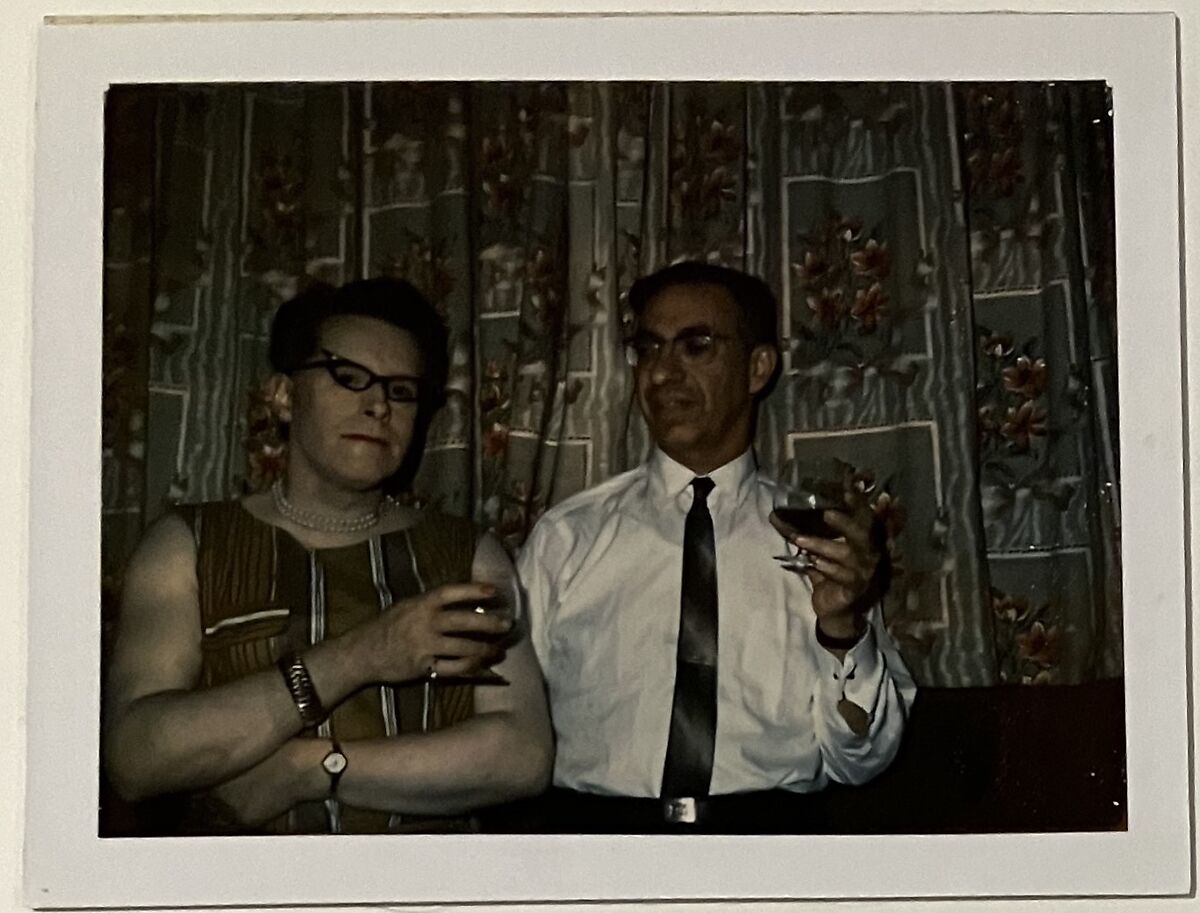 [Donald + friend], Unknown, Instant dye diffusion transfer print 