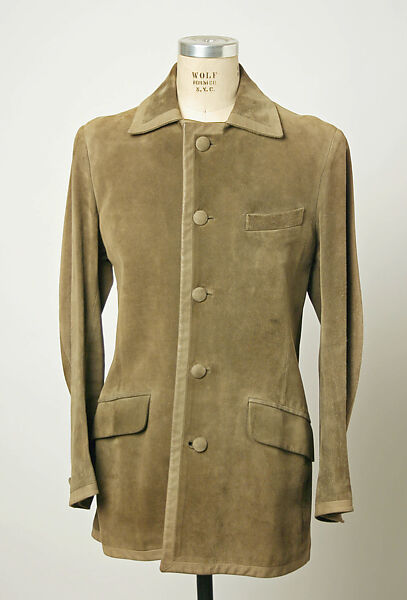 Jacket, House of Lanvin (French, founded 1889), leather, French 