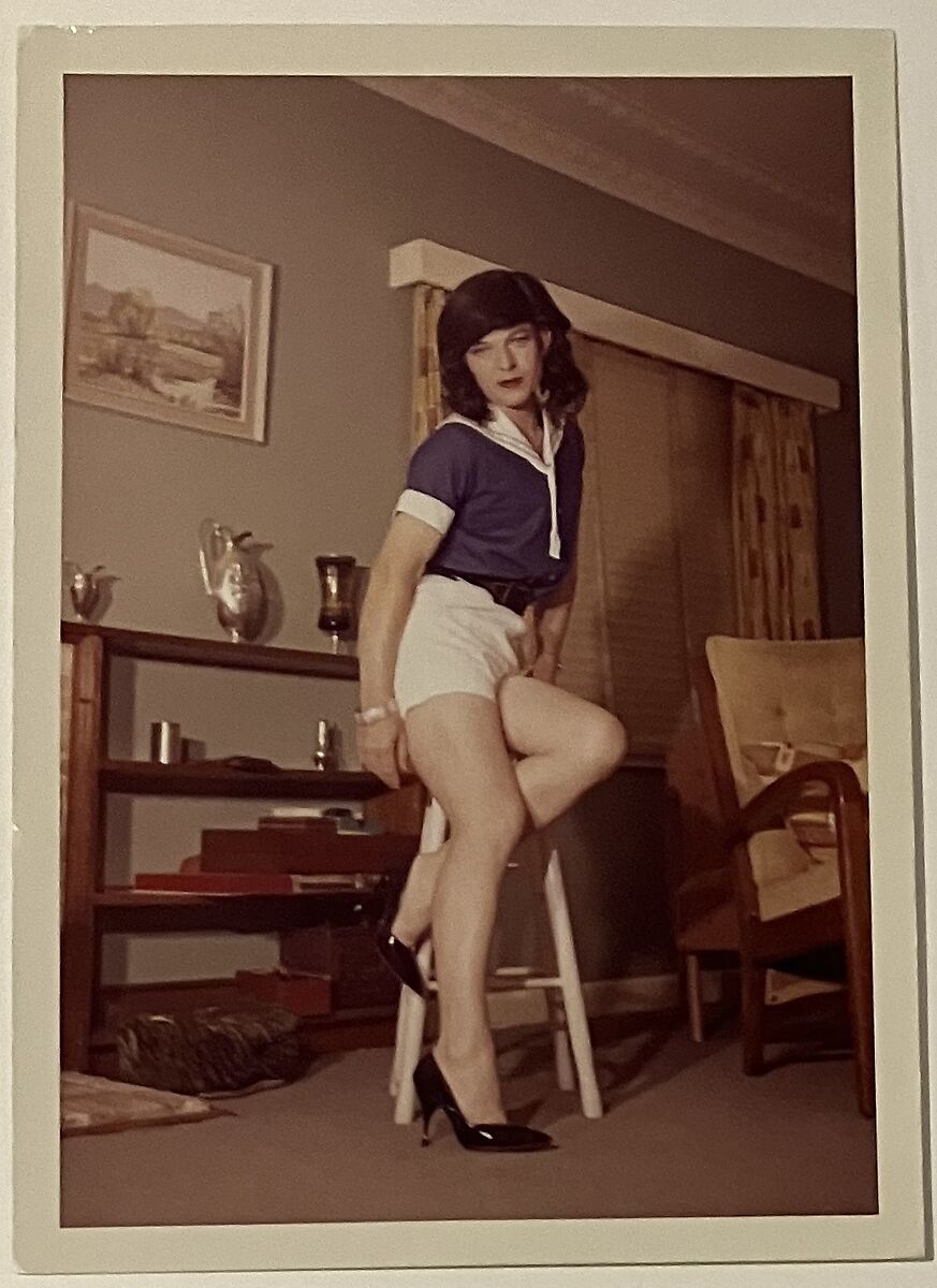 [Kate in sailor and black heels], Unknown, Chromogenic print