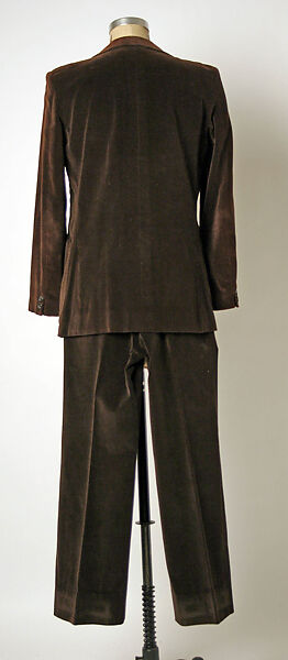 Suit, cotton, European