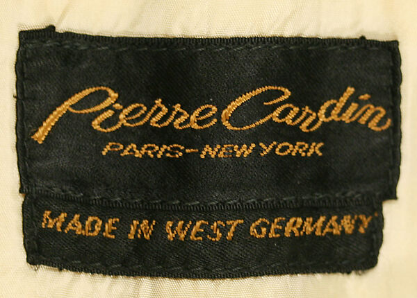 Trench coat, Pierre Cardin (French (born Italy), San Biagio di Callalta 1922–2020 Neuilly), cotton, synthetic fiber, French