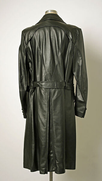 Ensemble, Bergdorf Goodman (American, founded 1899), leather, Italian