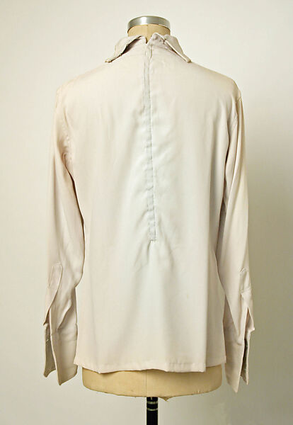 Evening ensemble, Luis A. Palacio (American, born Argentina), (a) silk; (b) synthetic fiber, American