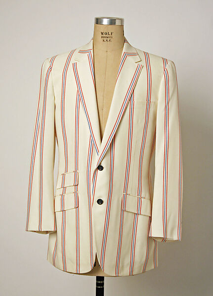 Jacket, Saks Fifth Avenue (American, founded 1924), linen, American 