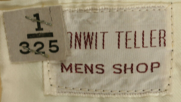 Suit, Bill Blass (American, Fort Wayne, Indiana 1922–2002 New Preston, Connecticut), wool, American