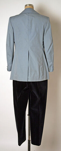 Evening ensemble, (a) Brioni (Italian, founded 1945), silk, cotton, American
