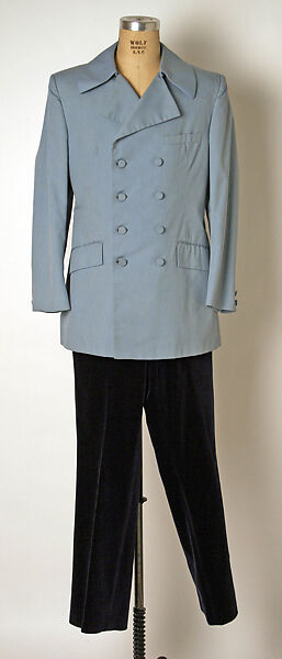 Evening ensemble, (a) Brioni (Italian, founded 1945), silk, cotton, American 