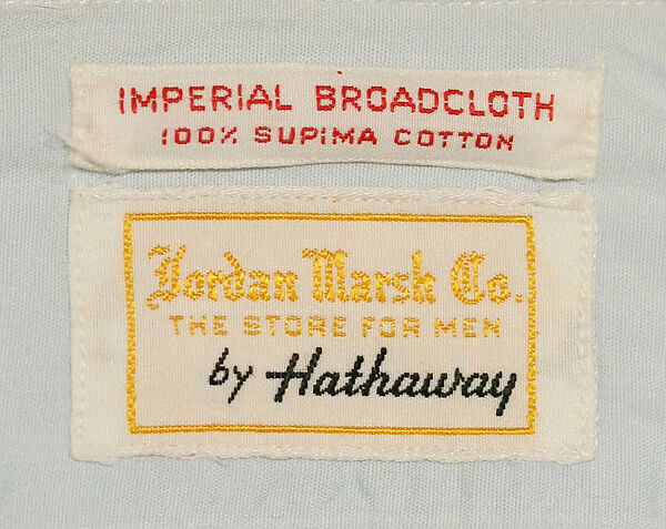 Evening ensemble, (a) Brioni (Italian, founded 1945), silk, cotton, American