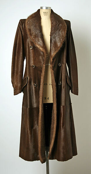 Coat, House of Dior (French, founded 1946), fur, French 