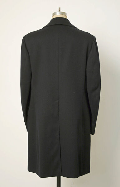 Overcoat, Saks Fifth Avenue (American, founded 1924), wool, American