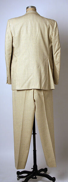 Suit, wool, American or European