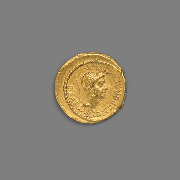 Gold aureus of Octavian, Gold, Roman