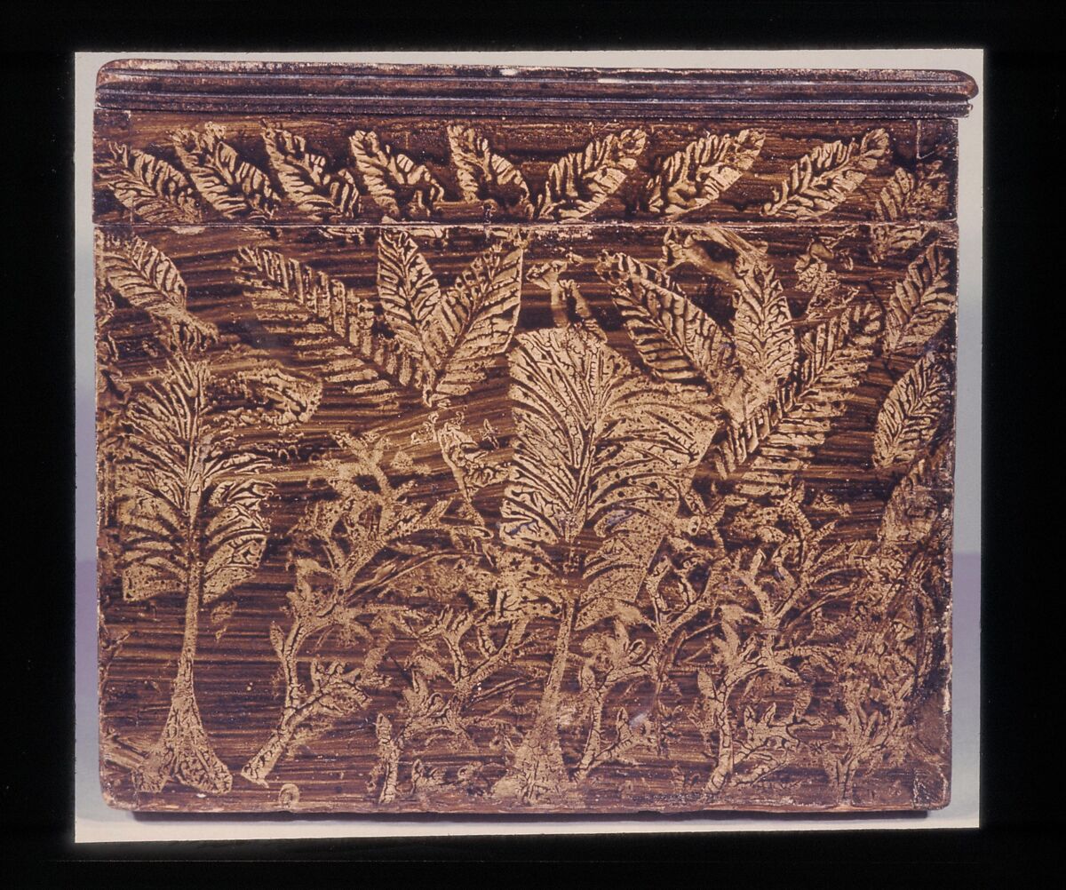 Box, Pine, iron, American