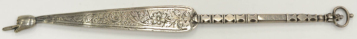 Yad (Torah Pointer), Silver alloy 