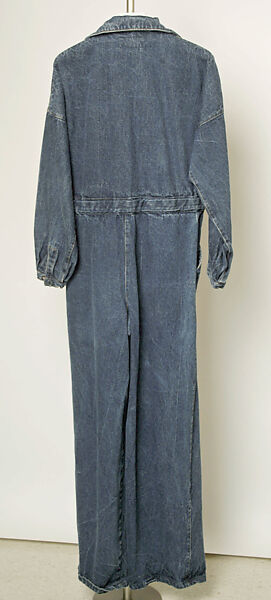 Jumpsuit, Jean-Charles de Castelbajac (French, born Casablanca, Morocco, 1949), cotton, French