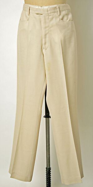 Suit, cotton, linen, American