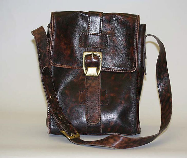 Ensemble, Rubber, acrylic, mohair, leather, American