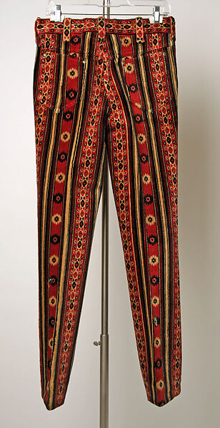 Trousers, cotton, synthetic fiber, American or European