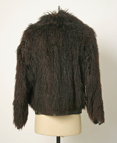 Coat, Jacques Laurent, fur, leather, French