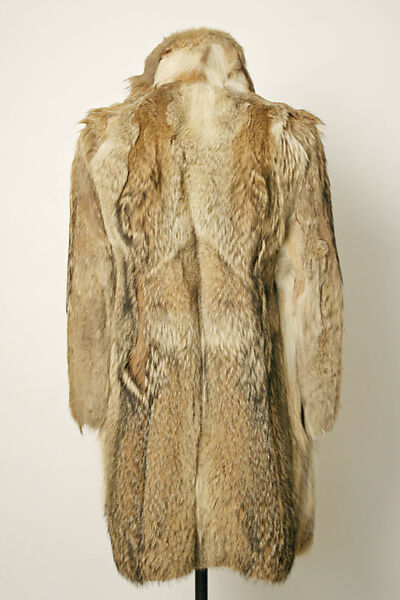 Coat, fur, French