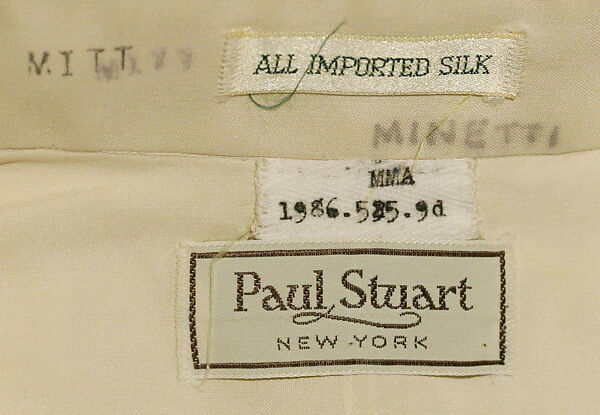 Ensemble, (f, g) House of Dior (French, founded 1946), wool, silk, American