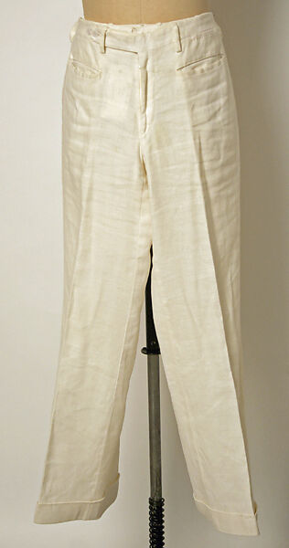 Leisure suit, Carlo Palazzi, Inc., linen, Italian