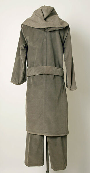 Ensemble, cotton, wool, Japanese