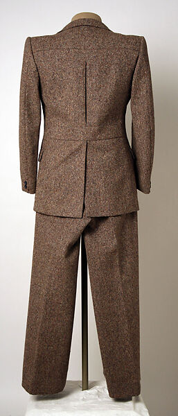 Suit, Yves Saint Laurent (French, founded 1961), wool, French