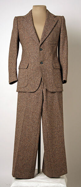 Suit, Yves Saint Laurent (French, founded 1961), wool, French 