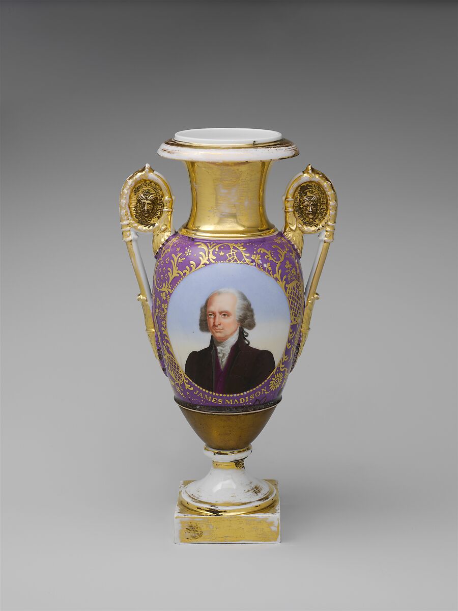 Vase, Porcelain, French 