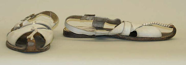 Ensemble, (b) Banana Republic (American, founded 1978), (a, b) cotton
(c, d) leather, American